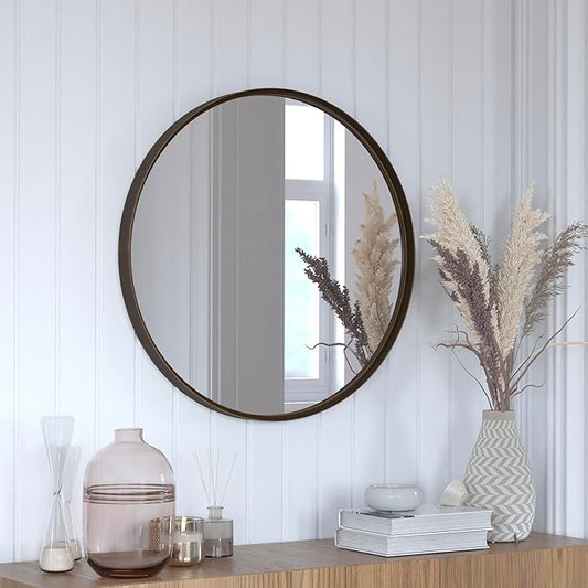 Jennifer Large Round Wall Mirror