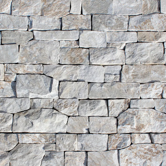 Jumbo Ledger 8" x 22" Marble Wired Mesh in Malibu White