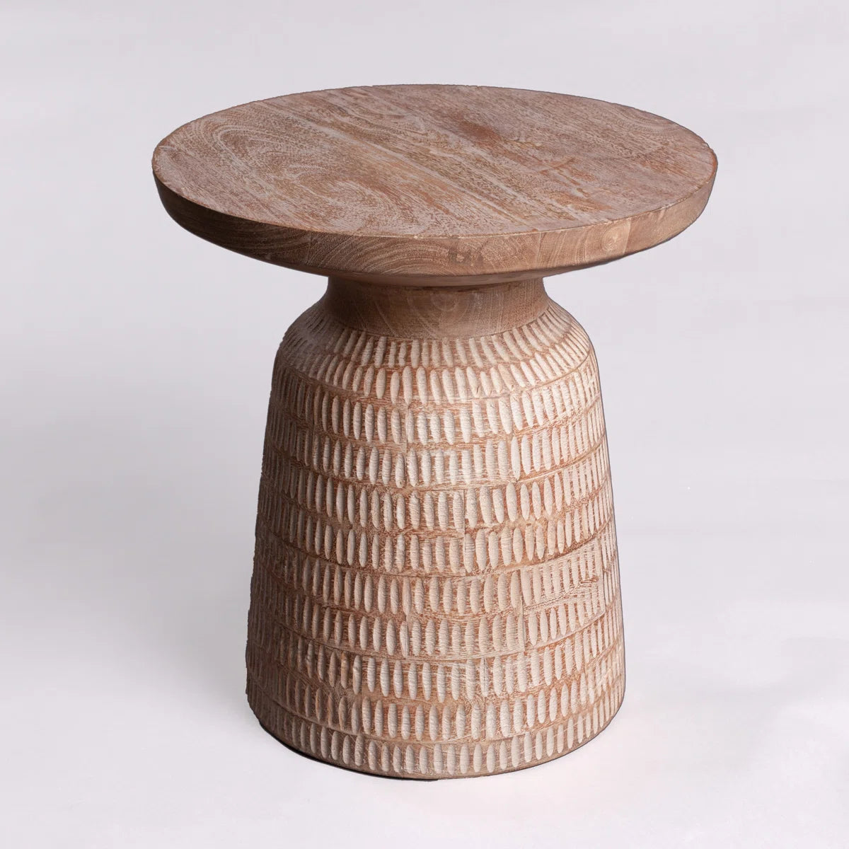 Solid Wood End Table