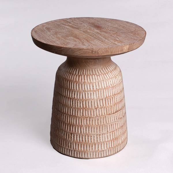 Solid Wood End Table