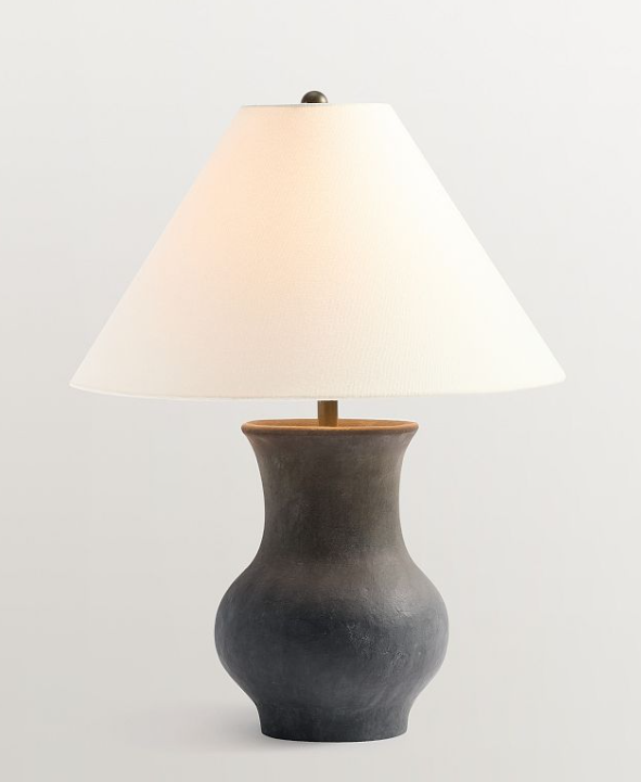 Artisan Ceramic Table Lamp (22''-27")