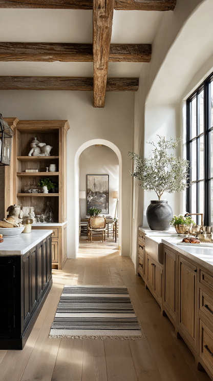 Country French Home Floor Plan - 2 Page PDF by Licensed Architect, Ai Generated Images