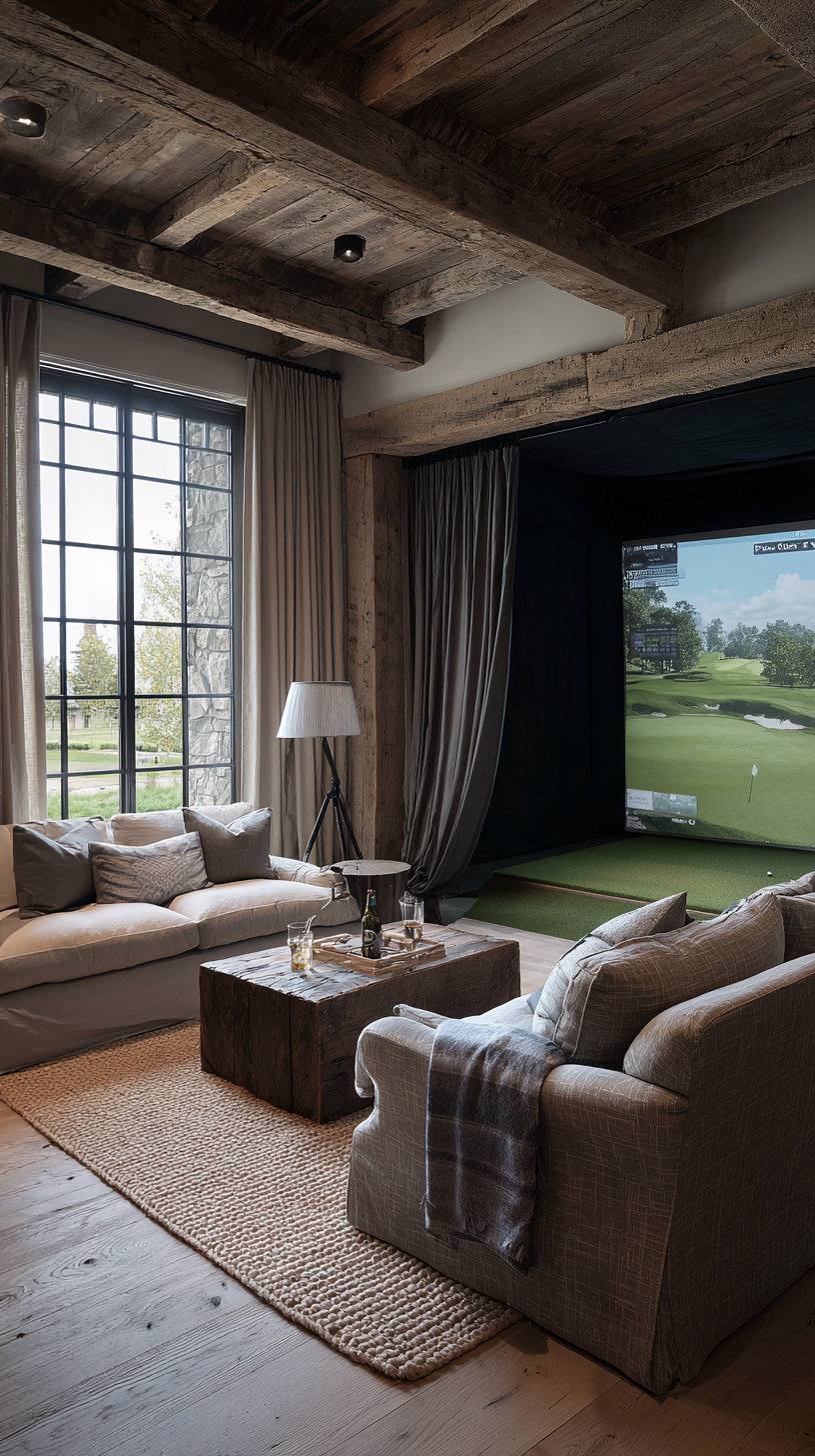 Country French Home Floor Plan - 2 Page PDF by Licensed Architect, Ai Generated Images