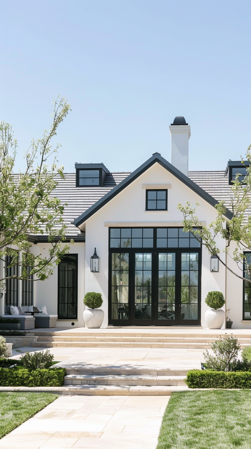 Ranch Style Home Floor Plan - 1 Page PDF by Licensed Architect, Ai Generated Images